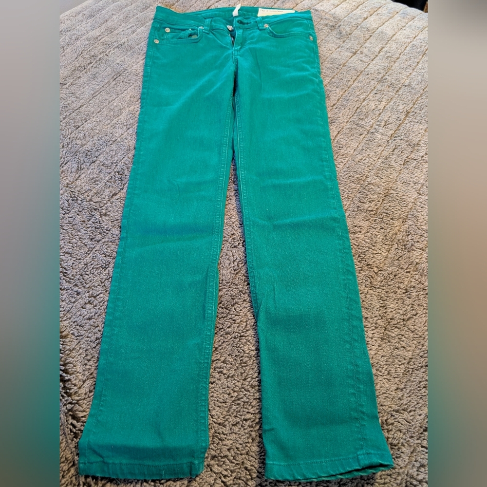 Rag & bone green jeans st.pattys day!